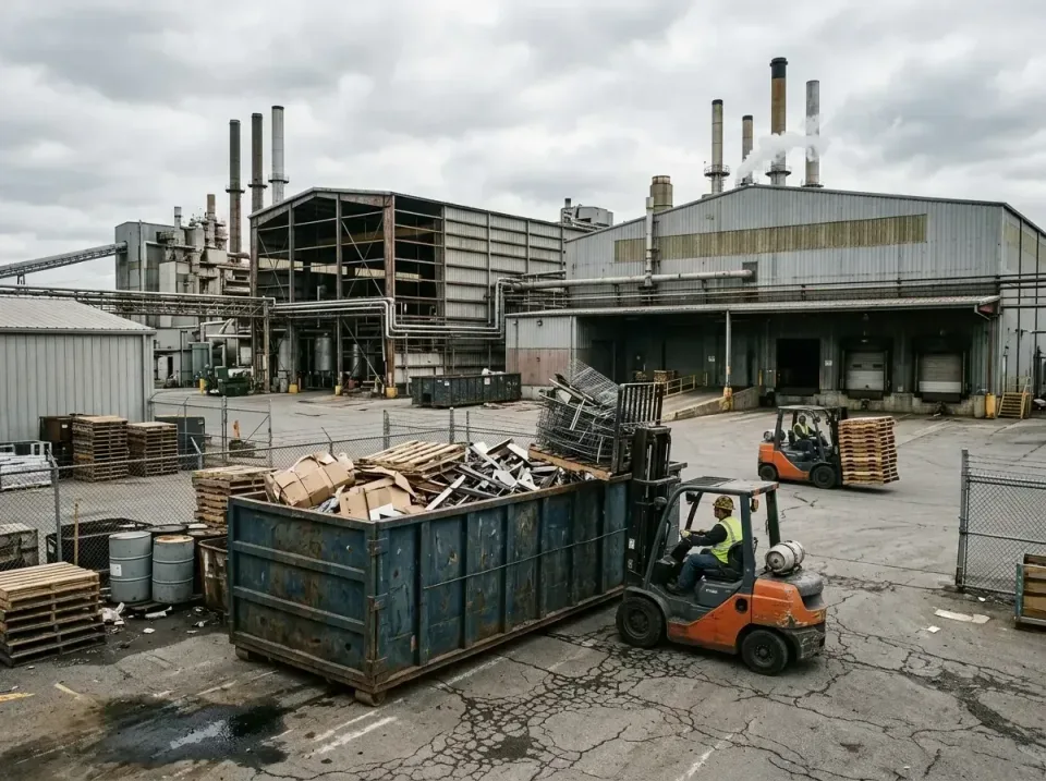 industrial-factory-scrap-conta-003 — frequently asked questions, Cheap Roll-off Dumpster Rentals in Clute, TX